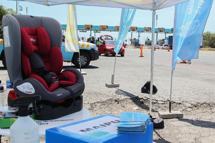 Impulsan el correcto uso de sillas infantiles para reducir los riesgos en siniestros viales