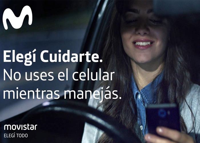 Movistar lanza una campaña para el uso responsable de la tecnología en la circulación vehicular