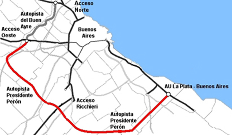 Dan mayor impulso a las obras en la Autopista Perón que unirá la Panamericana con AU Buenos Aires -La Plata 