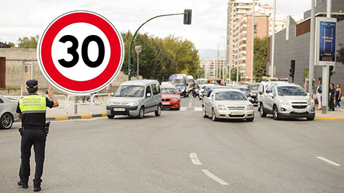 Impulsa el gobierno nacional establecer el límite de velocidad de 30 kilómetros por hora en las zonas urbanas.