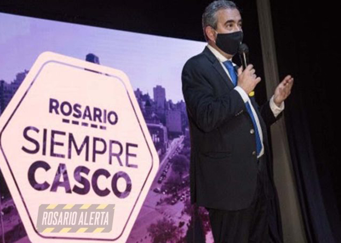 Lanzan en Rosario una campaña de uso de Casco con el fin de bajar la siniestralidad