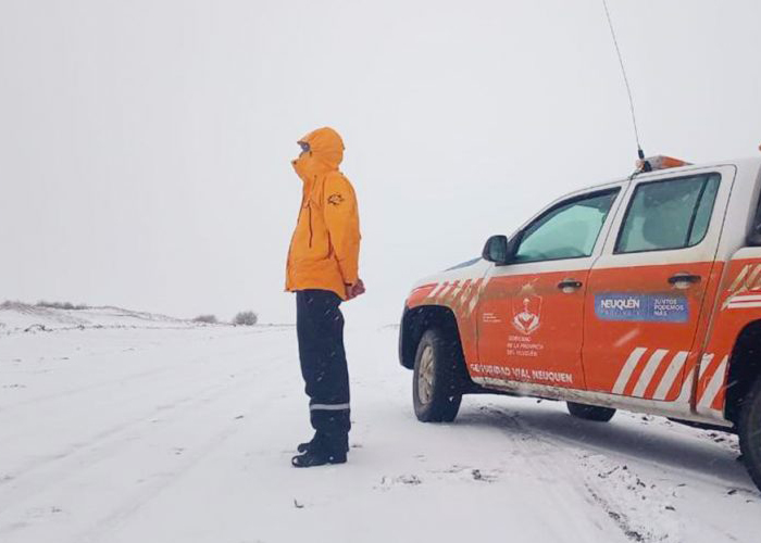 Operativo Nieve en Neuquén en el contexto de la Pandemia