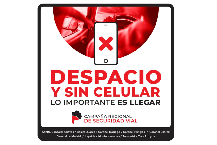 Campaña regional de concientización en seguridad vial