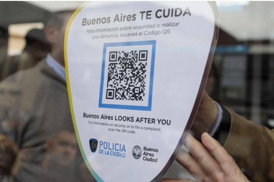 Todos los colectivos de Buenos Aires cuentan con un QR de seguridad
