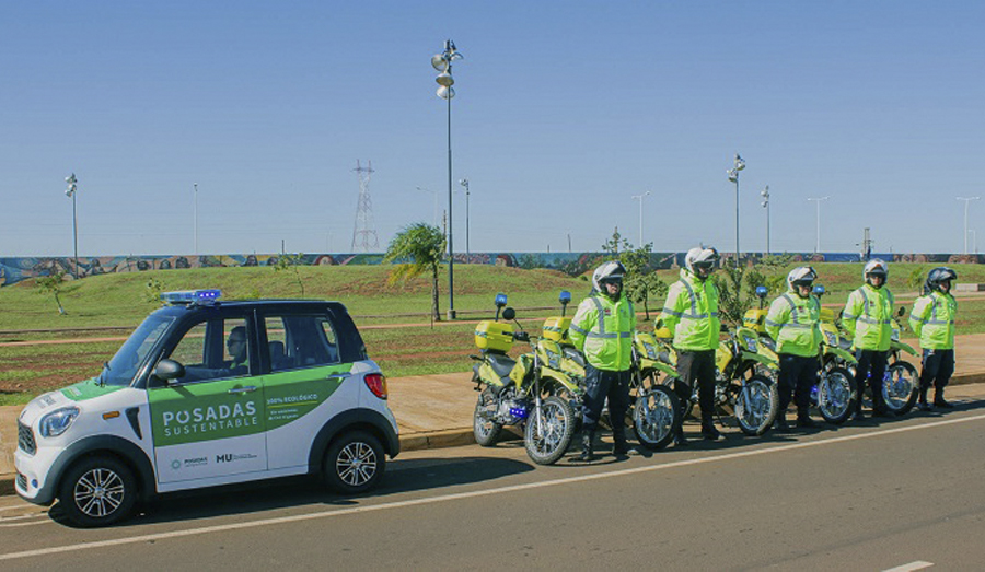 Posadas incorpora un vehículo eléctrico para fortalecer la seguridad vial urbana