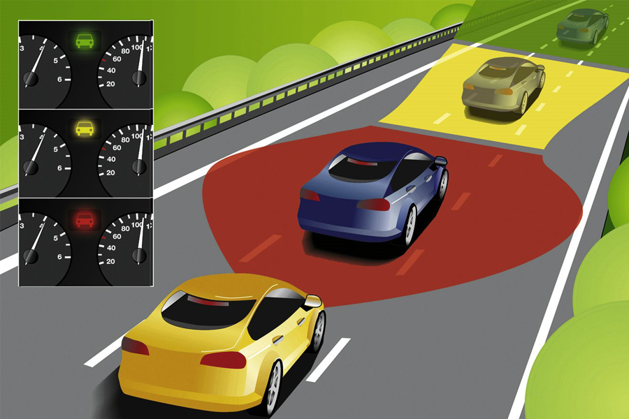  9 de cada 10 conductores reconoce no respetar la distancia entre vehículos