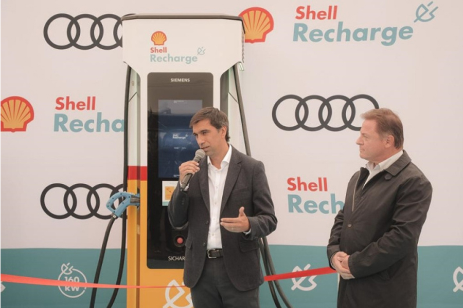 Shell y Audi crean una red de cargadores para autos eléctricos hacia la costa Atlántica y Córdoba