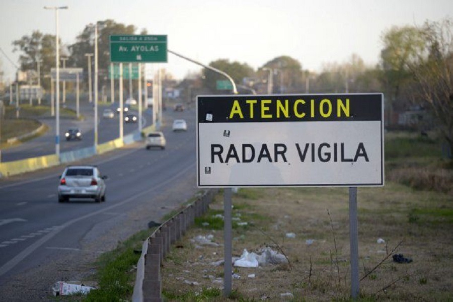 Radares activos sobre la avenida Circunvalación de Rosario
