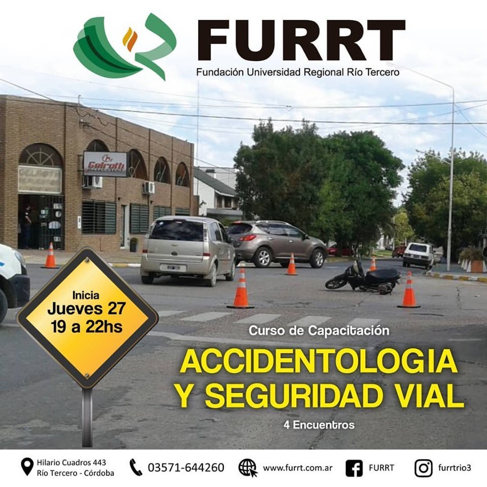 Curso de accidentología y seguridad vial en Río Tercero