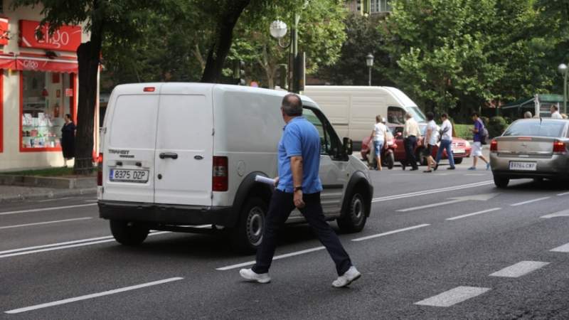 Los peatones argentinos no saben cruzar la calle