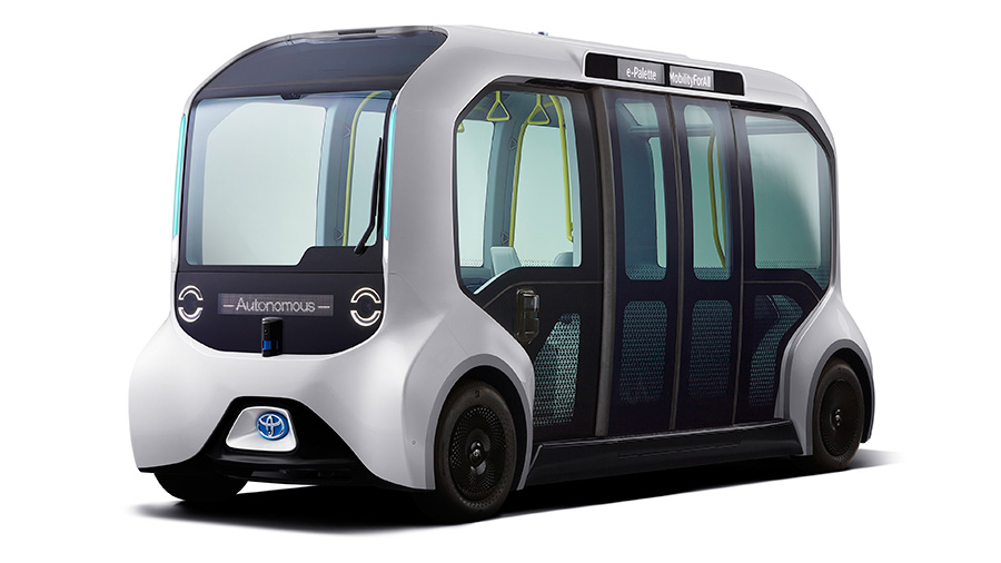 Vehículos autónomos para las Olimpiadas Paraolímpicas Tokio 2020
