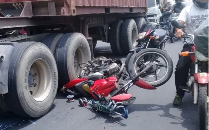 Más de la mitad de los muertos en accidentes durante la cuarentena son motociclistas