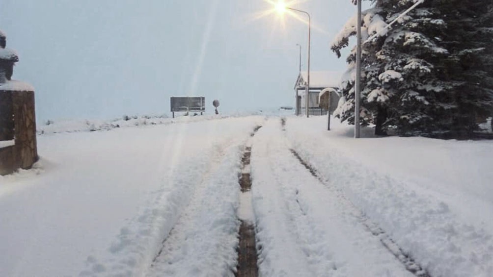 Pasos internacionales cerrados con la nieve que no da tregua en la Patagonia