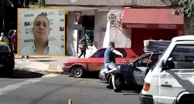 Este es el taxista violento del ataque en Villa Urquiza: qué sanción le van a aplicar