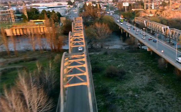 Los puentes que vinculan Neuquén con Cipolletti mostrarán velocidades y patentes mediante cámaras de Cecaitra