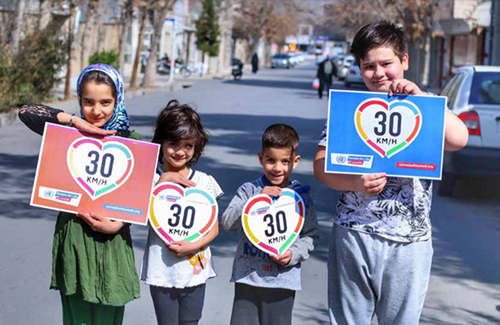 Semana Mundial de las Naciones Unidas para la Seguridad Vial Ciudades + vida con – velocidad