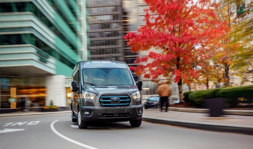 Transporte utilitarios con emisiones cero en el horizonte de Ford